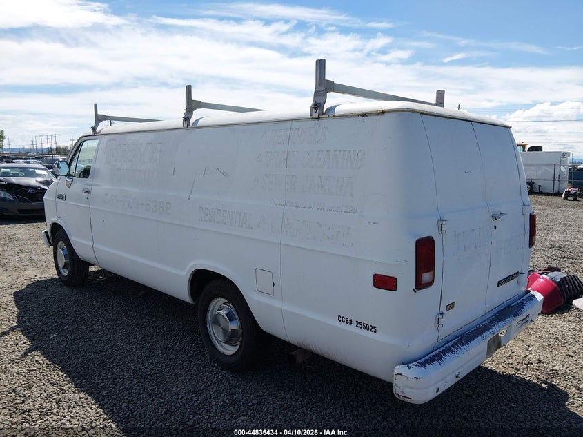 1989 Dodge Ram Van B350