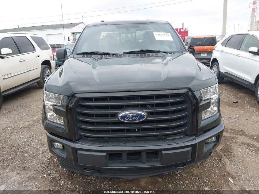 2017 Ford F-150 2.7 Xlt black Lot 111044836544 Vin 1FTEX1EP2HFB40718