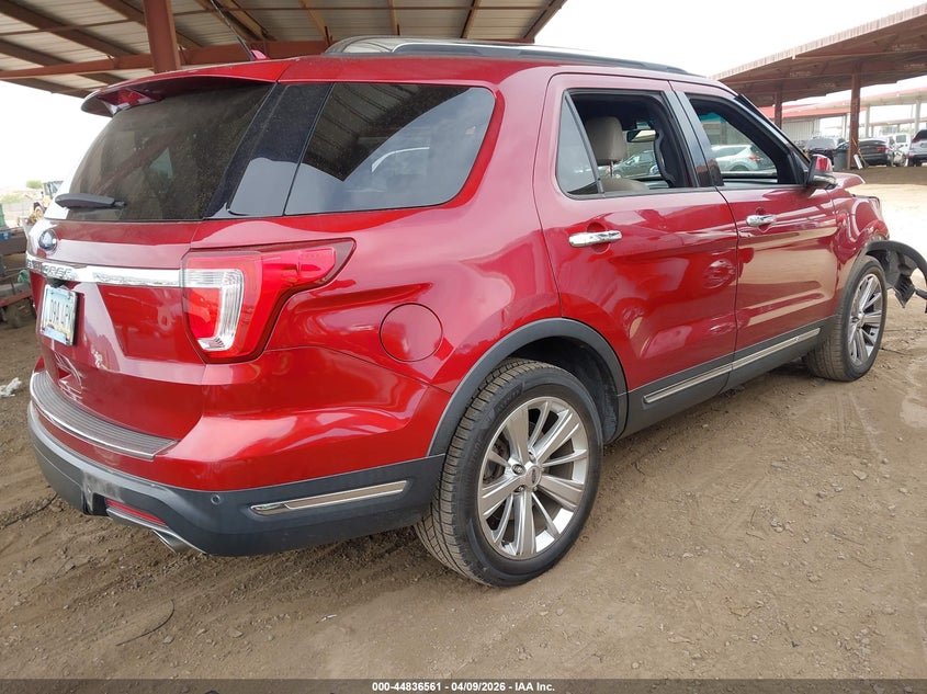 2019 Ford Explorer 3.5 Limited brown Lot 111044836561 Vin 1FM5K7F87KGA64113