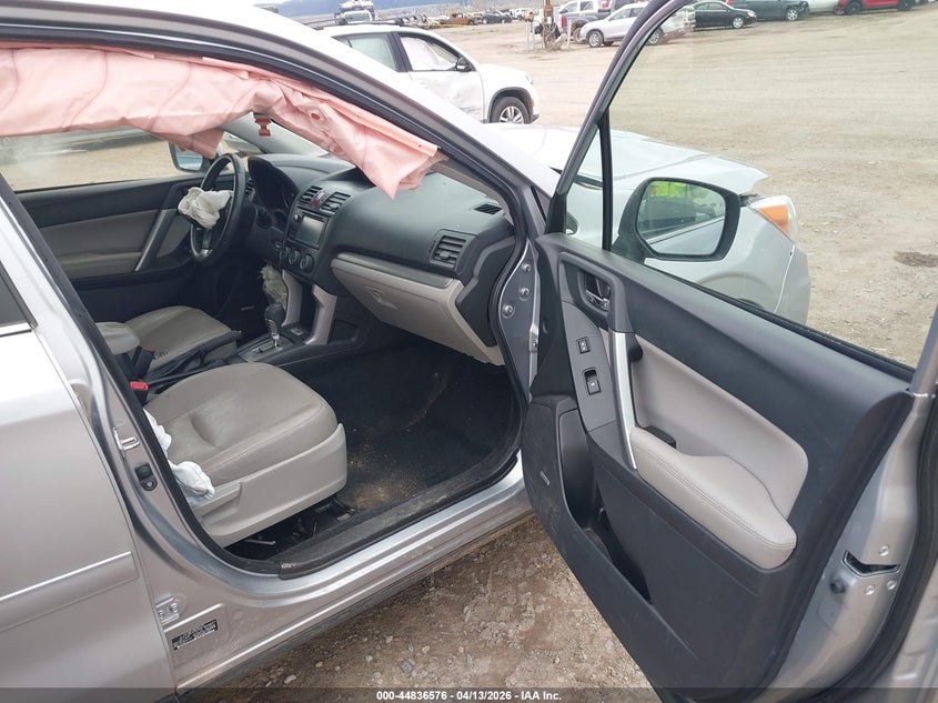 2015 Subaru Forester 2.5 2.5I Limited silver Lot 111044836576 Vin JF2SJARCXFH516564
