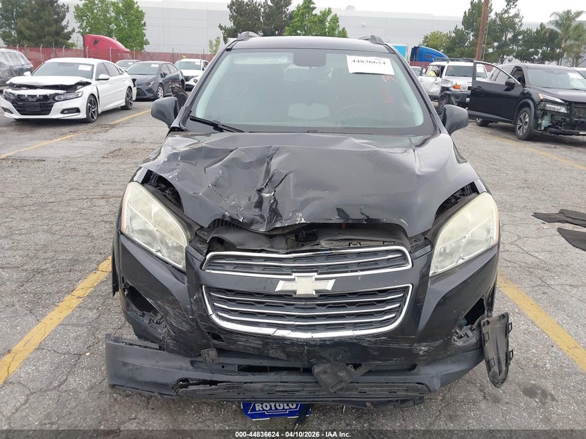 2015 Chevrolet Trax 1.4 Lt black Lot 111044836624 Vin 3GNCJLSB1FL186984