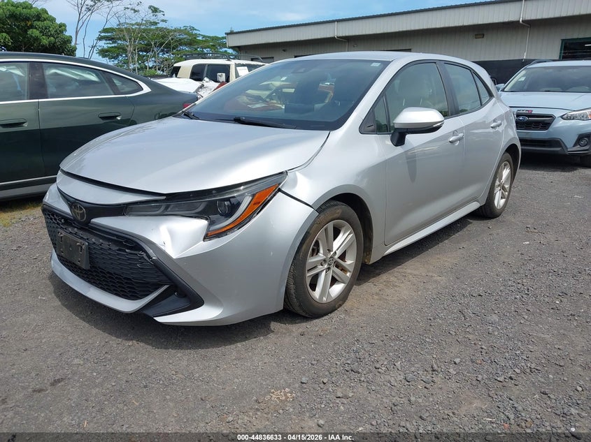 2019 Toyota Corolla Se JTNK4RBE0K3060190 photo 1