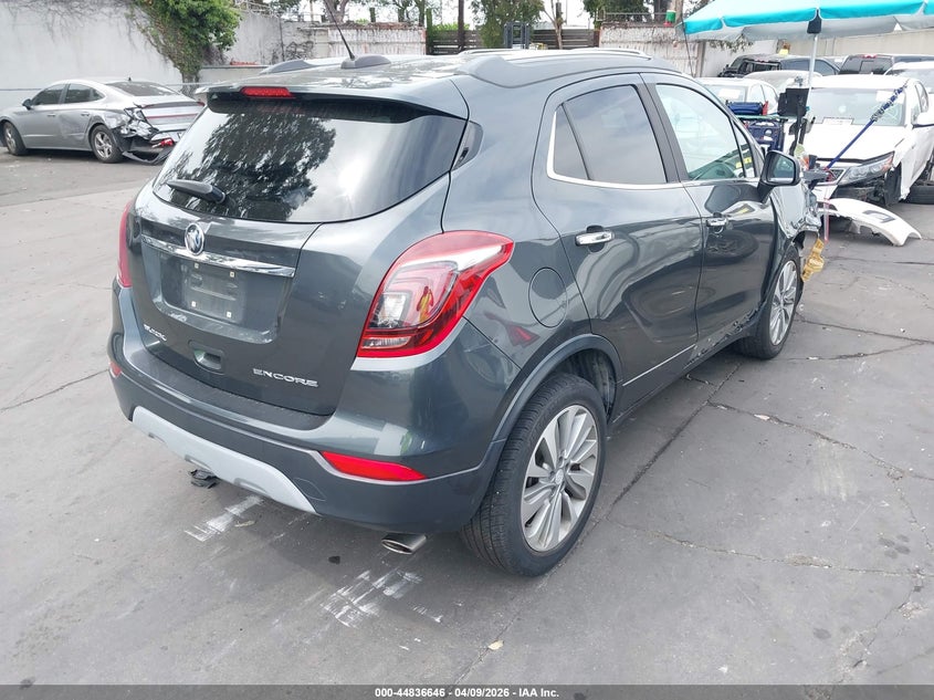 KL4CJASB7JB535194 2018 Buick Encore 1.4 Preferred grey