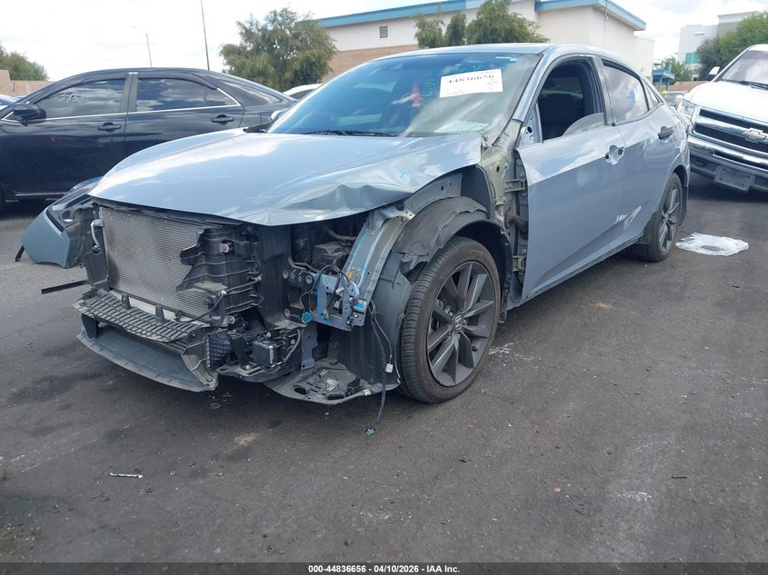 VIN SHHFK7H6XMU404158 2021 HONDA CIVIC EX