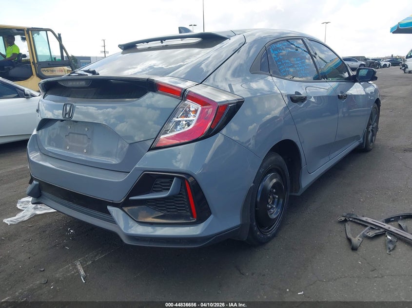 VIN SHHFK7H6XMU404158 2021 HONDA CIVIC EX