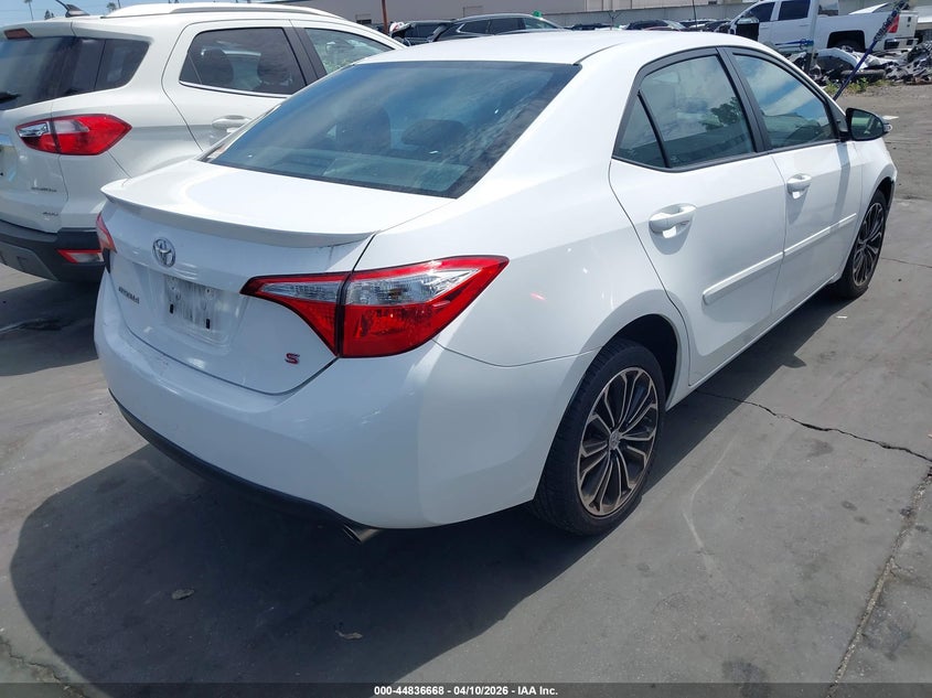 2016 Toyota Corolla 1.8 S Plus White Lot 111044836668 Vin 5YFBURHEXGP388713