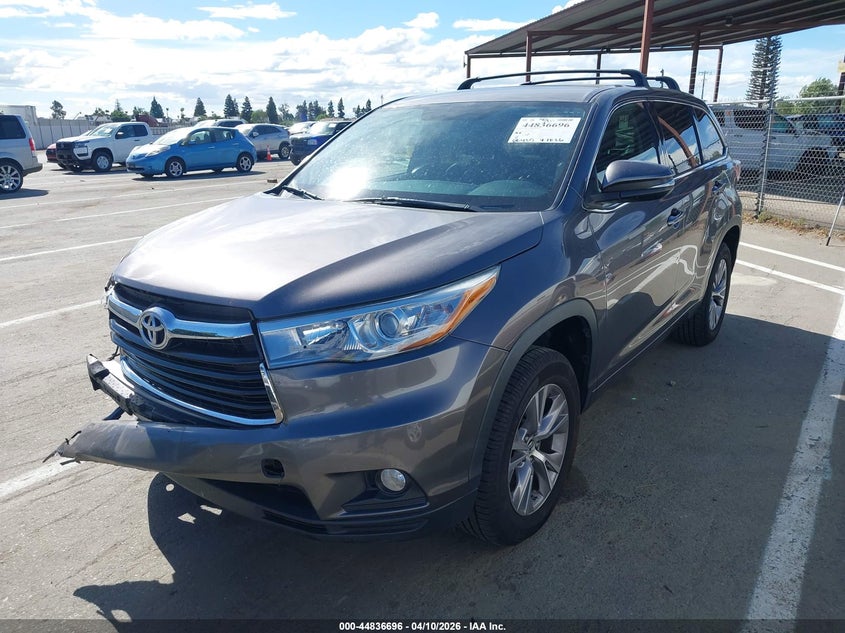5TDZKRFH3GS123348 2016 TOYOTA HIGHLANDER LE PLUS V6 photo 1