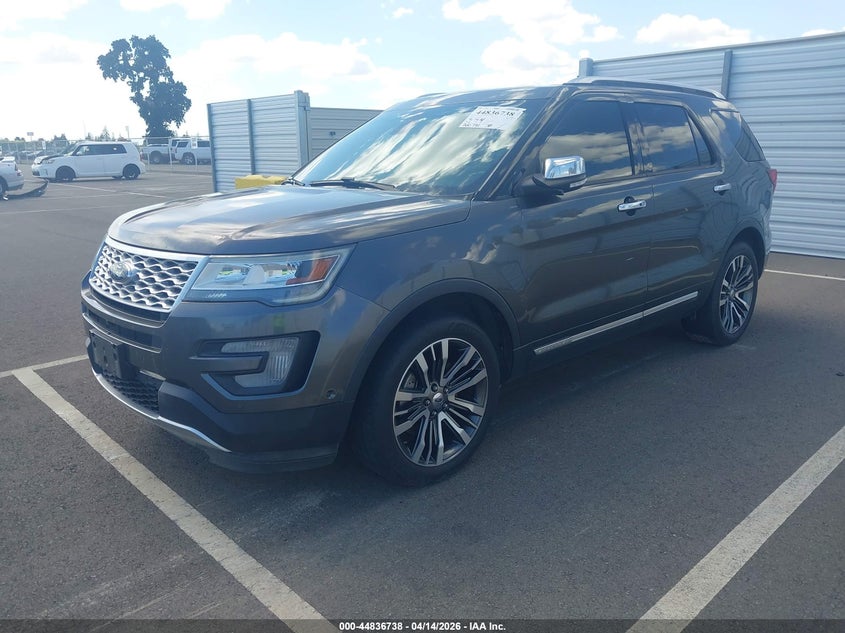 Vin: 1fm5k8ht0ggb87346, lot: 45334036, ford explorer platinum 20162