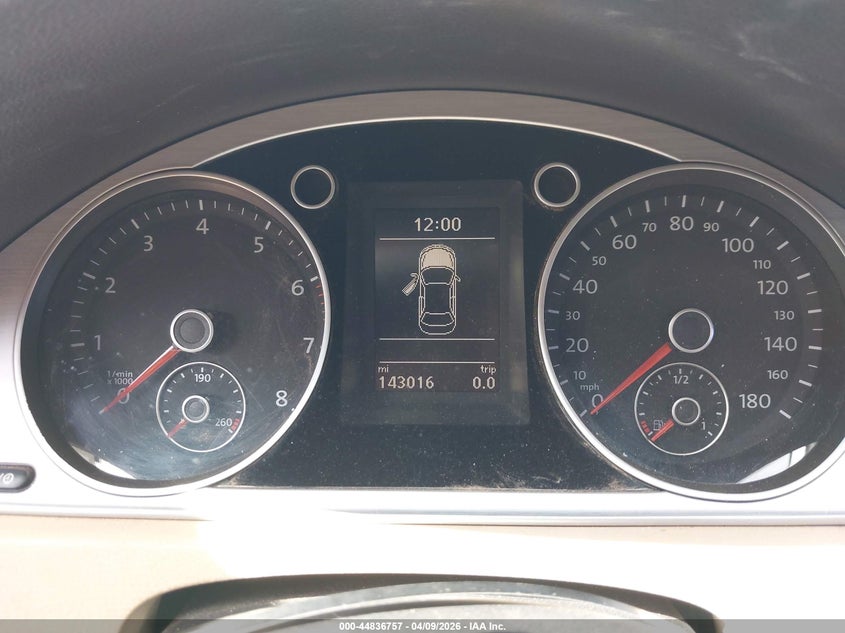 2013 Volkswagen Cc 2.0T Sport Plus VIN: WVWBN7AN6DE513498 Lot: 44836757