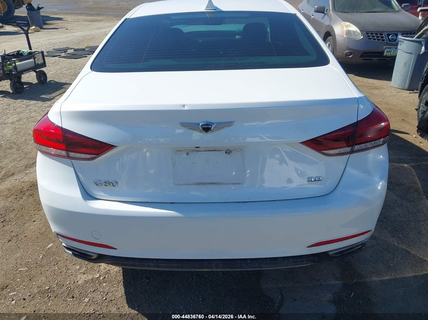 2020 Genesis G80 3.8 3.8 Rwd white Lot 111044836760 Vin KMTFN4JE0LU337103