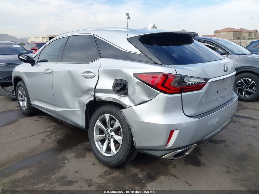 2018 Lexus Rx 3.5 Rx 350 silver Lot 111044836827 Vin 2T2ZZMCA2JC110284