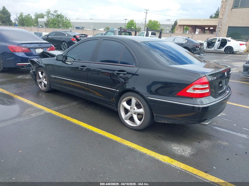 2004 Mercedes-Benz C 230 Kompressor Sport/Sport VIN: WDBRF40J54F544663 Lot: 44836829