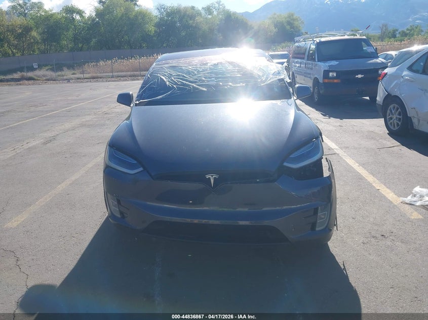 2016 Tesla Model x 60D/P100D/P90D grey Lot 111044836867 Vin 5YJXCAE43GFS00745