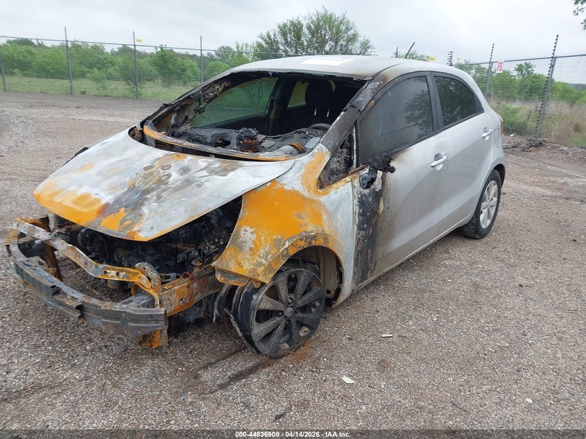 2014 Kia Rio Ex KNADN5A3XE6391233 photo 1