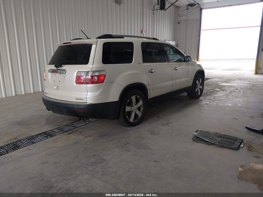 2012 Gmc Acadia 3.6 Slt-2 white Lot 111044836947 Vin 1GKKVSED4CJ315498