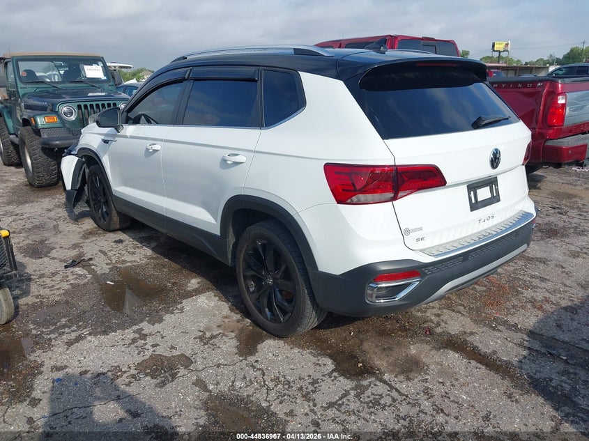 2023 Volkswagen Taos 1.5T Se VIN: 3VVEX7B27PM368998 Lot: 44836967
