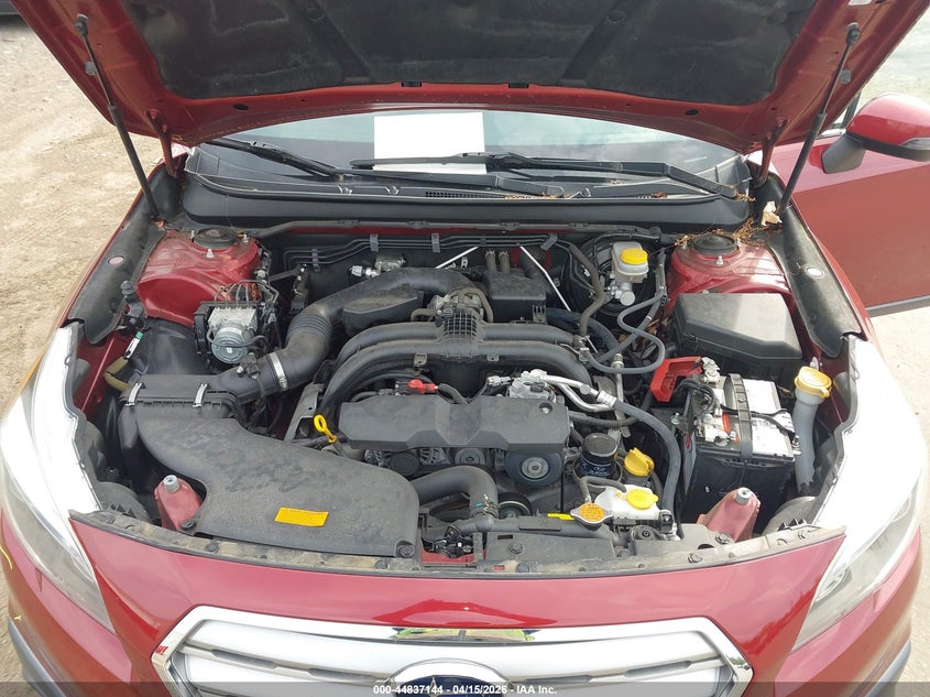 2016 Subaru Outback 2.5I Limited VIN: 4S4BSANC5G3348456 Lot: 44837144