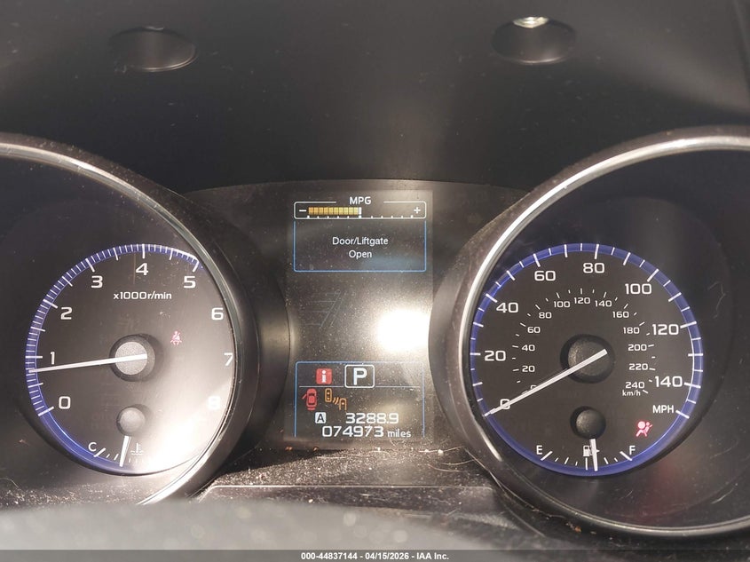 2016 Subaru Outback 2.5I Limited VIN: 4S4BSANC5G3348456 Lot: 44837144