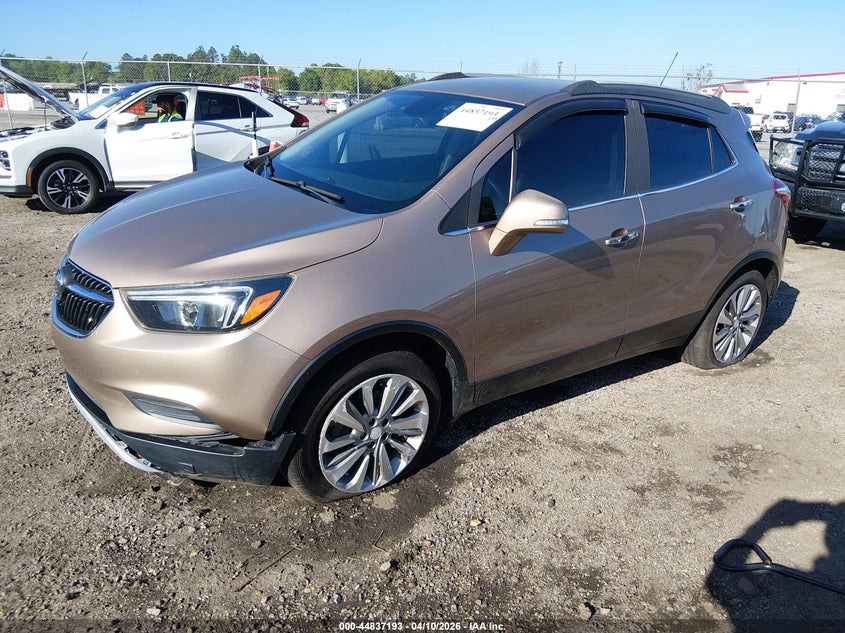 2019 Buick Encore 1.4 Fwd Preferred gold Lot 111044837193 Vin KL4CJASBXKB893097