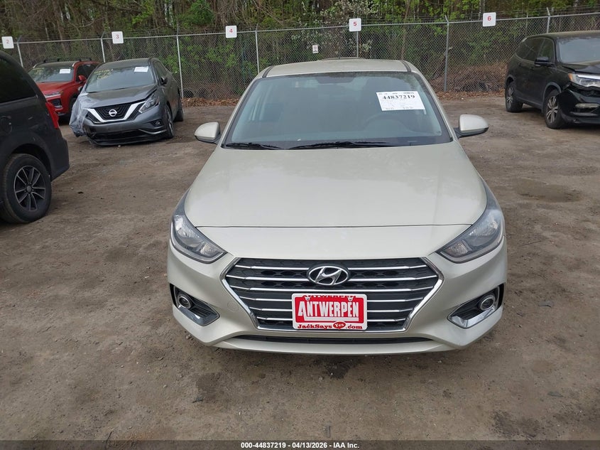 2020 Hyundai Accent 1.6 Sel beige Lot 111044837219 Vin 3KPC24A65LE122947