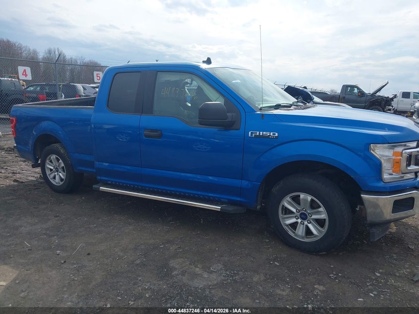 2019 Ford F-150 3.3 Xlt blue Lot 111044837246 Vin 1FTEX1CB4KFB65120