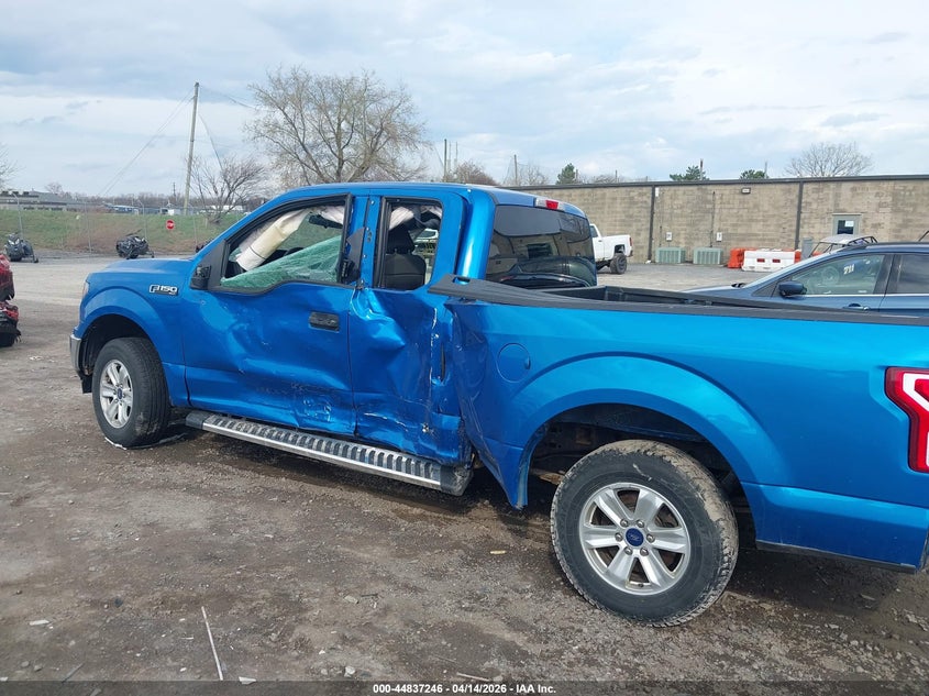 2019 Ford F-150 3.3 Xlt blue Lot 111044837246 Vin 1FTEX1CB4KFB65120