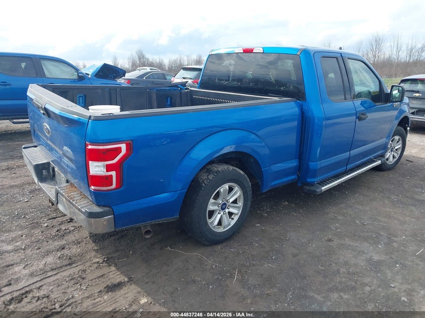 2019 Ford F-150 3.3 Xlt blue Lot 111044837246 Vin 1FTEX1CB4KFB65120