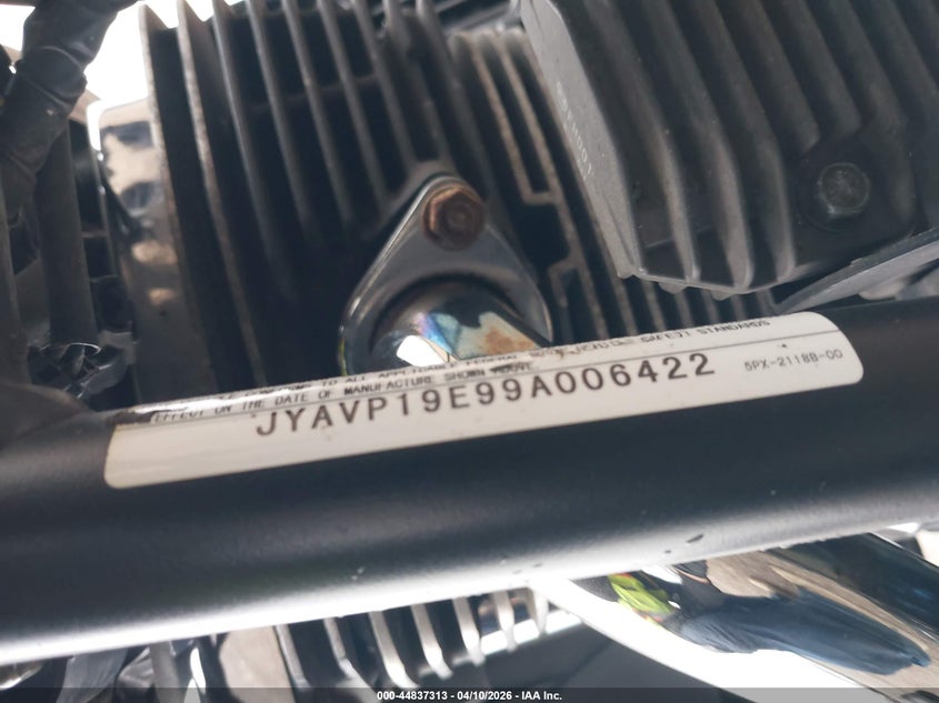 2009 Yamaha Xv1700 Pc VIN: JYAVP19E99A006422 Lot: 44837313