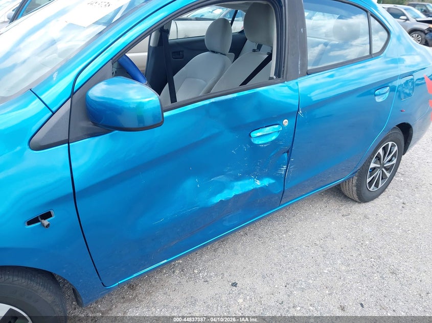 2018 Mitsubishi Mirage G4 Es VIN: ML32F3FJ6JHF09835 Lot: 44837387