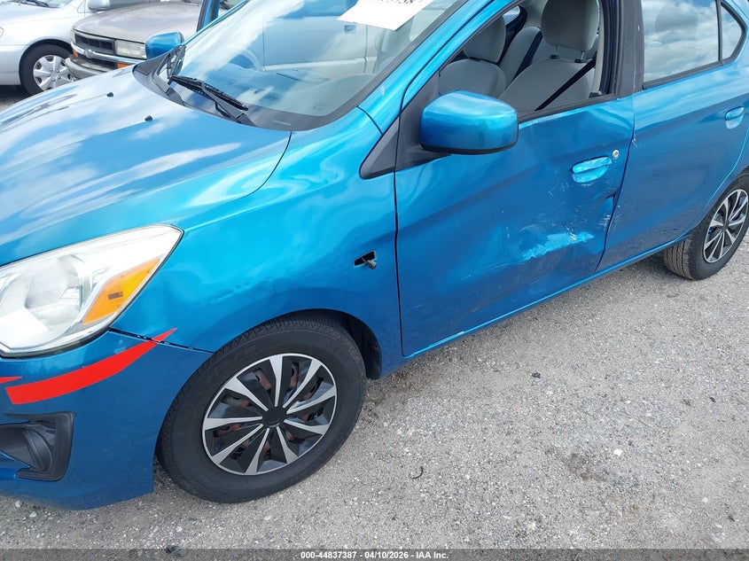 2018 Mitsubishi Mirage G4 Es VIN: ML32F3FJ6JHF09835 Lot: 44837387