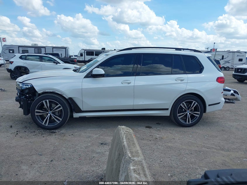 2021 BMW X7 xDrive40I VIN: 5UXCW2C03M9F19100 Lot: 44837396
