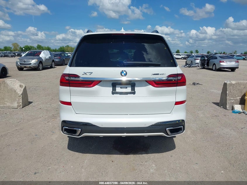 2021 BMW X7 xDrive40I VIN: 5UXCW2C03M9F19100 Lot: 44837396