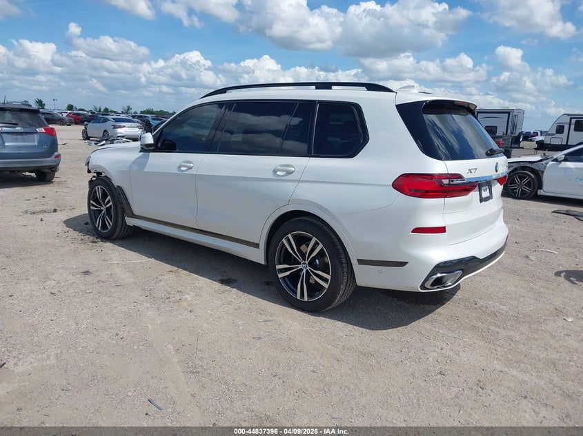 2021 BMW X7 3.0 xDrive40I white Lot 111044837396 Vin 5UXCW2C03M9F19100