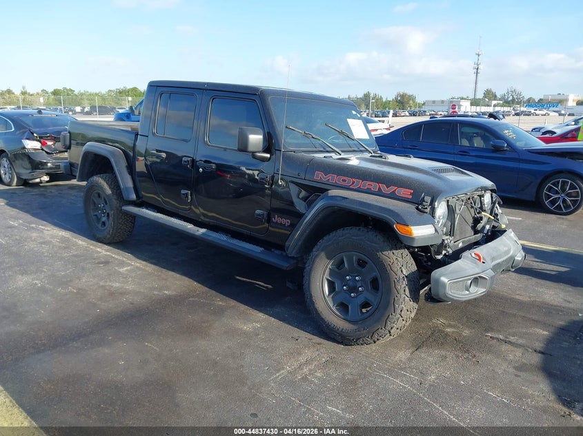 2021 Jeep Gladiator 3.6 Mojave 4X4 black Lot 111044837430 Vin 1C6JJTEG4ML551326