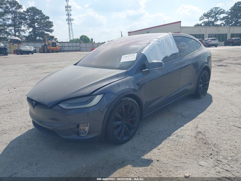 Vin: 5yjxcae41jf126104, lot: 45334739, tesla model x 100d/75d/p100d 20182