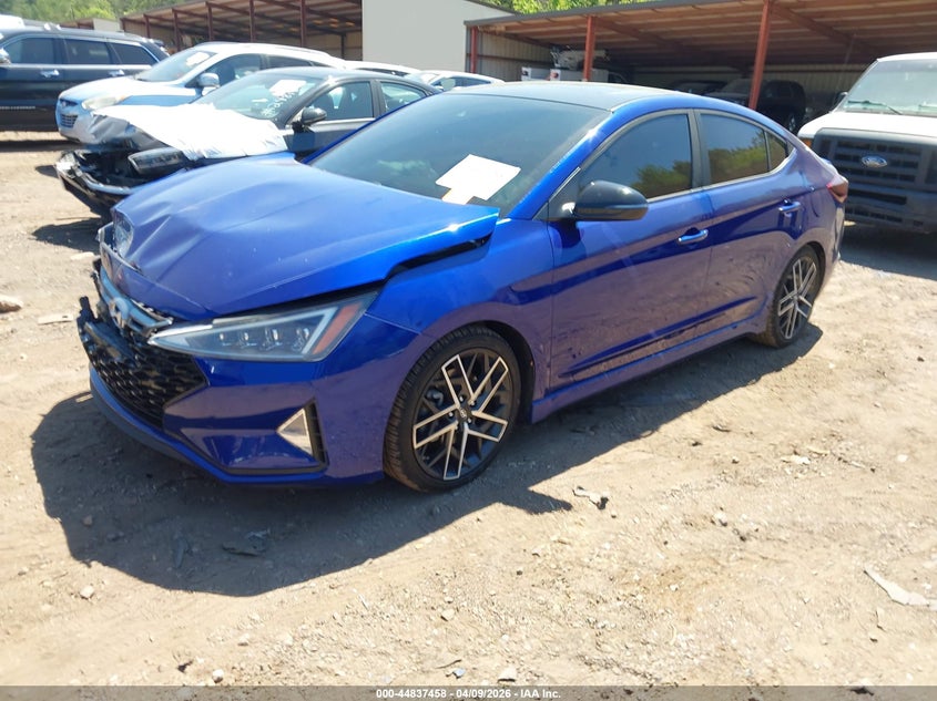 2020 Hyundai Elantra Sport KMHD04LB7LU027291 photo 1