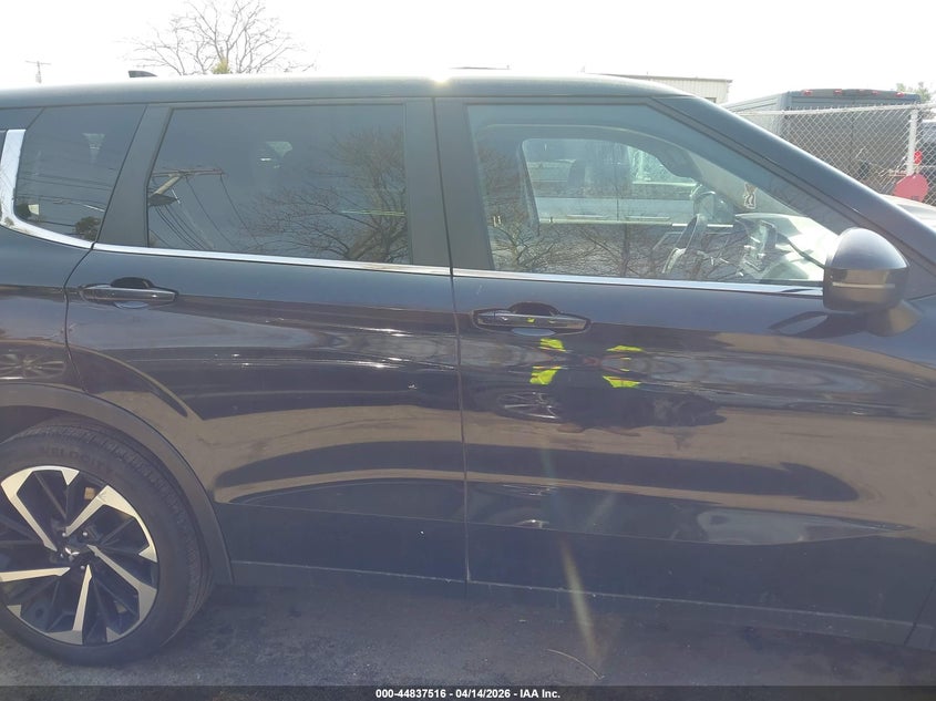 2022 Mitsubishi Outlander Es 2.5 S-Awc VIN: JA4J4TA85NZ051859 Lot: 44837516