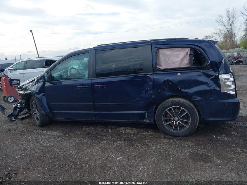 2016 Dodge Caravan 3.6 Grand R/T blue Lot 111044837532 Vin 2C4RDGEG0GR217218