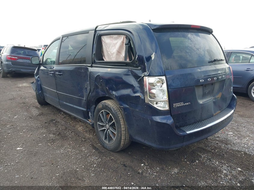 2016 Dodge Caravan 3.6 Grand R/T blue Lot 111044837532 Vin 2C4RDGEG0GR217218