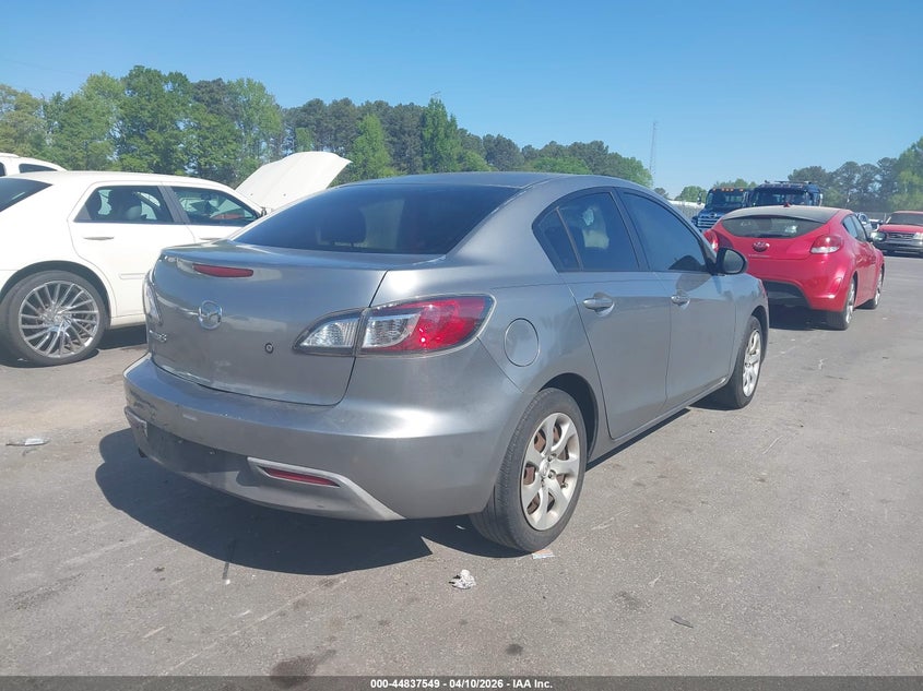 Vin: jm1bl1ugxb1901595, lot: 45334857, mazda mazda3 i sport 20114