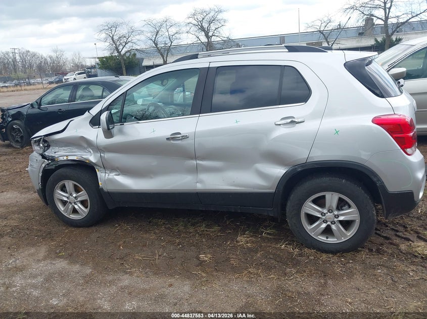 2019 Chevrolet Trax 1.4 Lt silver Lot 111044837553 Vin KL7CJPSB4KB926665