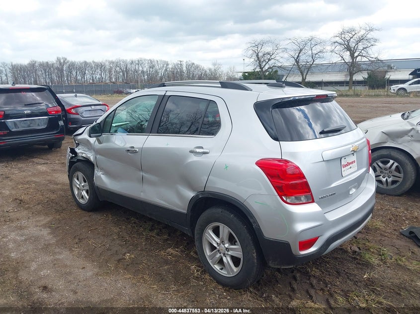 2019 Chevrolet Trax 1.4 Lt silver Lot 111044837553 Vin KL7CJPSB4KB926665