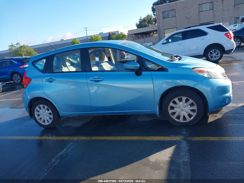 2015 Nissan Versa 1.6 S (sr)/s Plus/sl/sr/sv Blue Lot 111044837560 Vin 3N1CE2CP4FL351933