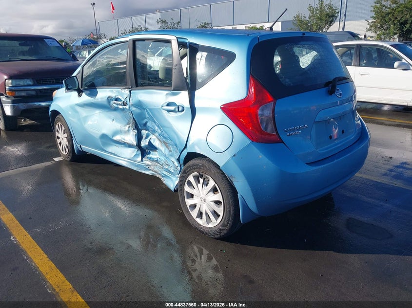 2015 Nissan Versa 1.6 S (sr)/s Plus/sl/sr/sv Blue Lot 111044837560 Vin 3N1CE2CP4FL351933