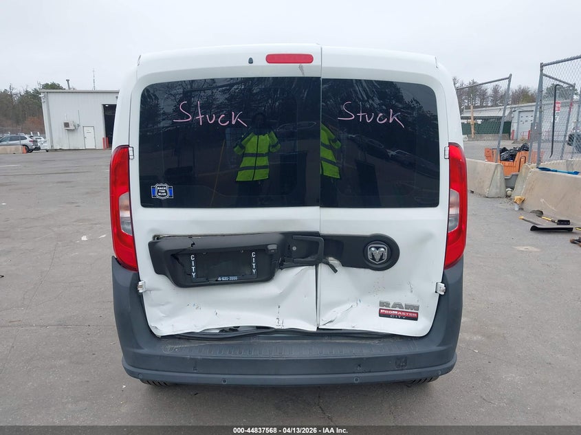 2017 Ram Promaster city 2.4 Tradesman White Lot 111044837568 Vin ZFBERFAB4H6F47477