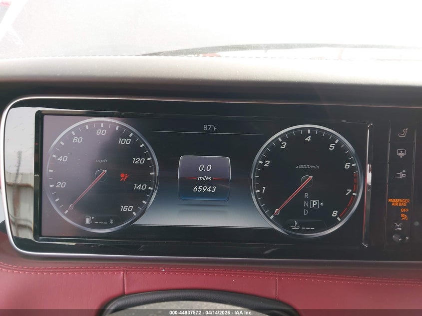 2015 Mercedes-Benz S 550 4Matic VIN: WDDXJ8FB0FA001743 Lot: 44837572