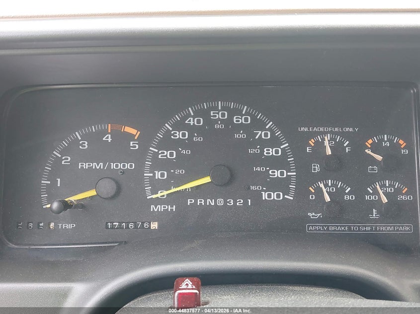 1995 Chevrolet Tahoe K1500 VIN: 1GNEK13K5SJ430906 Lot: 44837577