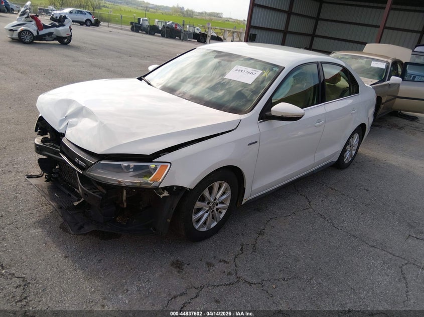 2014 VOLKSWAGEN JETTA HYBRID auction photo 2