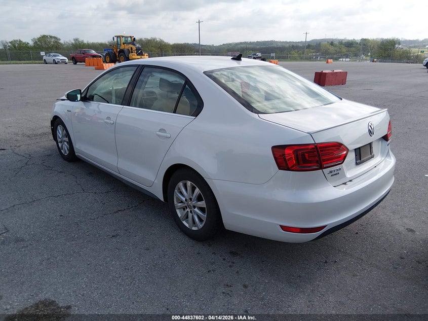 2014 VOLKSWAGEN JETTA HYBRID auction photo 3