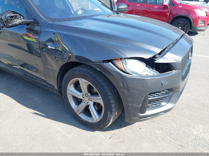 2017 JAGUAR F-PACE SPORT UTILITY VEHICLE 3.0L V-6 DI, DOHC, VVT, SUPERCHARGER, 340HP